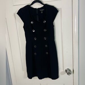 White House Black Market Black Mini Dress
